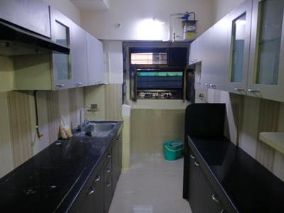 Kitchen Image of 850 Sq.ft 2 BHK Apartment / Flat for rent in Ajmera Cosmic Heights, Wadala East Mumbai for Rs. 72000