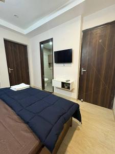 Bedroom Image of 1500 Sq.ft 2 BHK Apartment / Flat for rent in Sector 46 Gurgaon for Rs. 47000