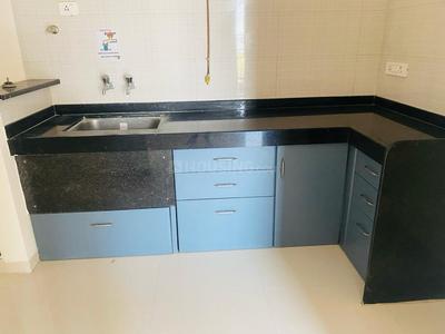 Kitchen Image of 650 Sq.ft 2 BHK Apartment / Flat for sale in Nyati Elan Central I, Wagholi Pune for Rs. 5700000