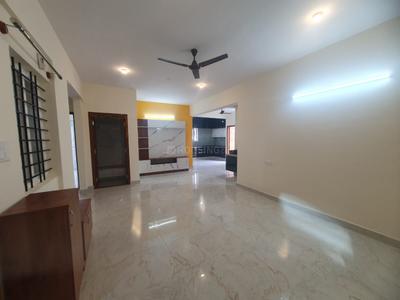 Hall Image of 1500 Sq.ft 3 BHK Apartment / Flat for rent in Thanisandra Bengaluru for Rs. 36000