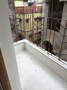 Balcony Image of 1060 Sq.ft 3 BHK Apartment / Flat for sale in Garfa Kolkata for Rs. 6900000