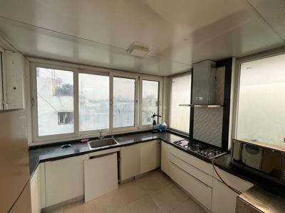 Kitchen Image of 1500 Sq.ft 3 BHK Independent House for rent in Chittaranjan Park New Delhi for Rs. 80000