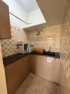 Kitchen Image of 650 Sq.ft 1 BHK Apartment / Flat for rent in Mahadevapura Bengaluru for Rs. 24999