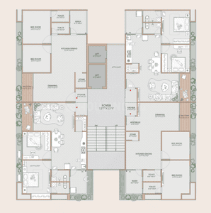 Image of 1584 Sq.ft 2 BHK Apartment / Flat for sale in Samay Sanidhya, Tragad, Ahmedabad for Rs. 6500000