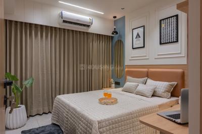 Bedroom Image of 1935 Sq.ft 3 BHK Apartment / Flat for sale in Shreeji Sarvatra, Zundal Ahmedabad for Rs. 6500000