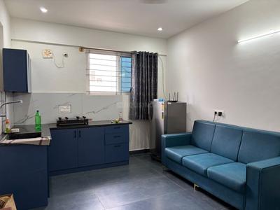 Hall Image of 600 Sq.ft 1 BHK Apartment / Flat for rent in Whitefield Bengaluru for Rs. 27000