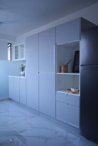 Kitchen Image of 1925 Sq.ft 3 BHK Apartment / Flat for rent in Avadh Carolina, Dumas Surat for Rs. 41000