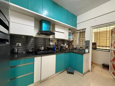 Kitchen Image of 1506 Sq.ft 3 BHK Apartment / Flat for sale in Saibya Sterling, Muneshwara Nagar Bengaluru for Rs. 15000000