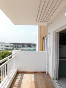 Balcony Image of 1655 Sq.ft 3 BHK Apartment / Flat for rent in IRA Miracle, Kollur Hyderabad for Rs. 37000