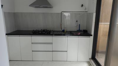 Kitchen Image of 1020 Sq.ft 2 BHK Apartment / Flat for rent in Manhattan, Charholi Budruk Pune for Rs. 27000