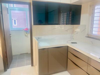 Kitchen Image of 1680 Sq.ft 3 BHK Apartment / Flat for rent in Brigade Cornerstone Utopia, Varthur Bengaluru for Rs. 70000