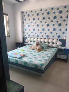 Bedroom Image of 2500 Sq.ft 4 BHK Independent House for rent in Sattelite Bunglows, Dumas Surat for Rs. 45000