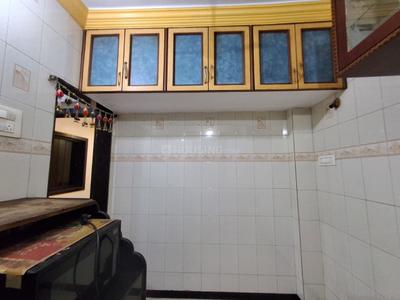 Kitchen Image of 650 Sq.ft 1 BHK Apartment / Flat for sale in Anand Vihar Complex, Kalwa Thane for Rs. 6500000