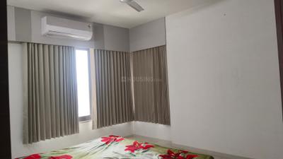 Bedroom Image of 2333 Sq.ft 3 BHK Apartment / Flat for rent in Shivalik Green View, Shantigram Ahmedabad for Rs. 55000