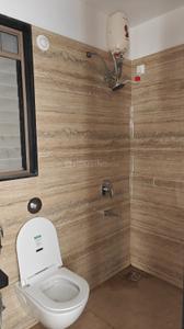Bathroom Image of 1207 Sq.ft 3 BHK Apartment / Flat for rent in Top Towers A, Wakad Pune for Rs. 48000