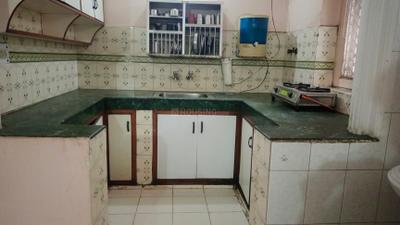 Kitchen Image of 1400 Sq.ft 3 BHK Builder Floor for rent in Sector 14 Gurgaon for Rs. 48500