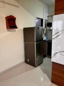 Kitchen Image of 1215 Sq.ft 2 BHK Apartment / Flat for rent in Siddharth Icon, Tragad Ahmedabad for Rs. 29000