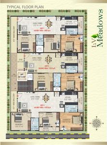 Image of 1400 Sq.ft 3 BHK Apartment / Flat for sale in Vajarahalli, Bengaluru for Rs. 8398000