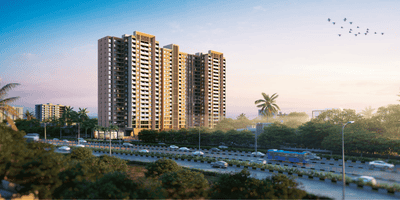 Image of 1348 Sq.ft 3 BHK Apartment / Flat for sale in Vision 24 Degree, Charholi Budruk, Pune for Rs. 8500000