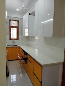 Kitchen Image of 1400 Sq.ft 2 BHK Builder Floor for rent in DLF Independent Floors, DLF Phase 3 Gurgaon for Rs. 45000