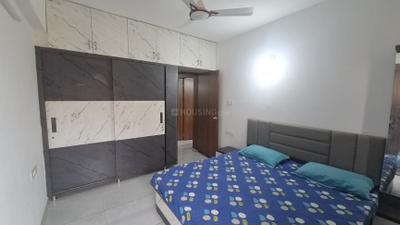 Bedroom Image of 2000 Sq.ft 3 BHK Apartment / Flat for rent in Shadhna Skywalk, Chandkheda Ahmedabad for Rs. 38000
