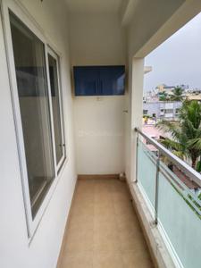 Balcony Image of 1503 Sq.ft 3 BHK Apartment / Flat for rent in Live Navarathna Flats, Velachery Chennai for Rs. 38000
