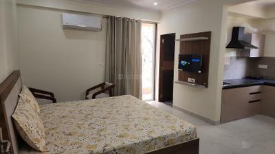 Bedroom Image of 500 Sq.ft 1 RK Apartment / Flat for rent in Karolan Ka Barh Jaipur for Rs. 15500