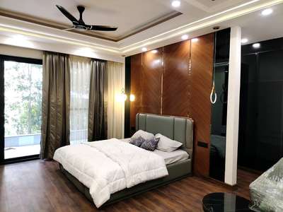 Bedroom One Image of 2700 Sq.ft 4 BHK Builder Floor for rent in Sector 26A Gurgaon for Rs. 115000