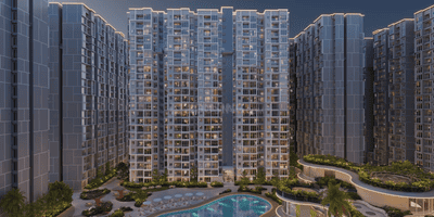 Image of 1107 Sq.ft 2 BHK Apartment / Flat for sale in Casagrand Highcity, Tambaram, Chennai for Rs. 5725000