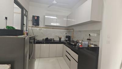 Kitchen Image of 1480 Sq.ft 3 BHK Apartment / Flat for rent in Adani Amogha, Shantigram Ahmedabad for Rs. 40000