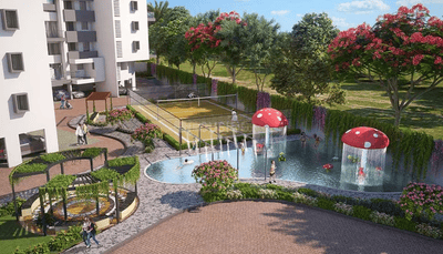 Image of 1032 Sq.ft 2 BHK Apartment / Flat for sale in Pharande Celestial City, Ravet, Pune for Rs. 5800000
