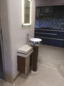 Kitchen Image of 650 Sq.ft 1 BHK Apartment / Flat for rent in Lok Gaurav Complex, Vikhroli West Mumbai for Rs. 48000