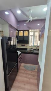 Kitchen Image of 495 Sq.ft 1 BHK Apartment / Flat for rent in VTP Leonara Building G, Mahalunge Pune for Rs. 25999