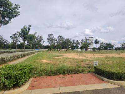 Image of 1200 Sq.ft Residential Plot / Land for sale in Krishna Greens Midlake, Rajanukunte, Bengaluru for Rs. 1318801