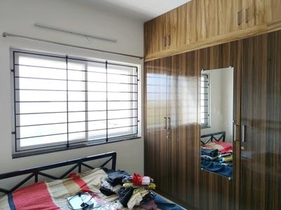 Bedroom Image of 1200 Sq.ft 2 BHK Apartment / Flat for rent in Sri Crescent Heights, Semmancheri Chennai for Rs. 36000