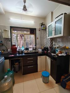 Kitchen Image of 575 Sq.ft 1 BHK Apartment / Flat for sale in Satsang, Mira Road East Mira Bhayandar for Rs. 7600000