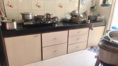 Kitchen Image of 680 Sq.ft 2 BHK Apartment / Flat for sale in Borivali West Mumbai for Rs. 16500000