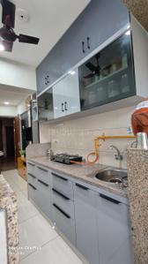 Kitchen Image of 800 Sq.ft 1 BHK Apartment / Flat for sale in Sun Rising Homes, Gota Ahmedabad for Rs. 4000000