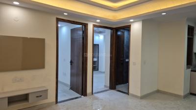 Living Room Image of 550 Sq.ft 2 BHK Builder Floor for rent in Rajpur New Delhi for Rs. 20500