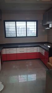 Kitchen Image of 1000 Sq.ft 3 BHK Apartment / Flat for rent in Green City, Bhesan Surat for Rs. 30000