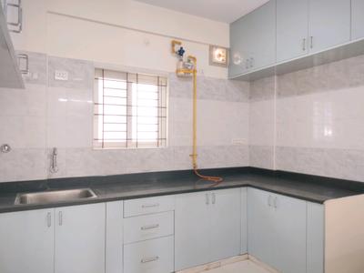 Kitchen Image of 1400 Sq.ft 2 BHK Builder Floor for rent in Muneshwara Nagar Bengaluru for Rs. 50000