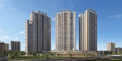 Image of 1069 Sq.ft 2 BHK Apartment / Flat for sale in Miracle Imperio Towers, Tathawade, Pune for Rs. 8300000