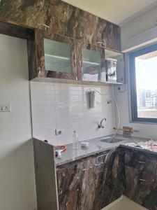 Kitchen Image of 1000 Sq.ft 2 BHK Apartment / Flat for rent in Statista Apaar Pride Homes, Ujala Circle Ahmedabad for Rs. 20999