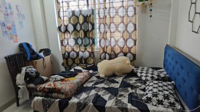 Bedroom Image of 800 Sq.ft 2 BHK Apartment / Flat for sale in Earthshastra Nariman Point, Mahalakshmi Nagar Indore for Rs. 3800000