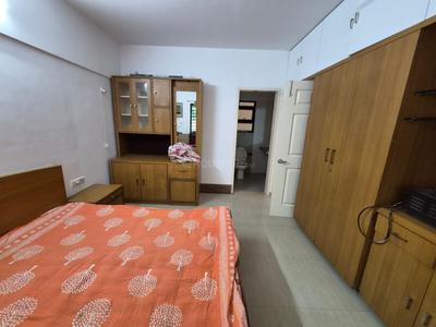 Bedroom Image of 1450 Sq.ft 3 BHK Apartment / Flat for rent in Clover Acropolis, Viman Nagar Pune for Rs. 75000