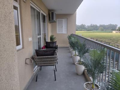 Balcony Image of 1900 Sq.ft 3 BHK Apartment / Flat for sale in Krishna Atlantis Grand, Bhabat Zirakpur for Rs. 13300000