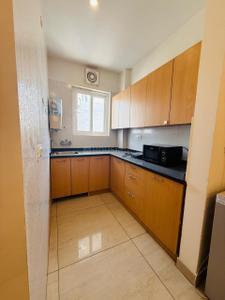 Kitchen Image of 720 Sq.ft 1 BHK Apartment / Flat for rent in My Home Navadweepa, Hitech City Hyderabad for Rs. 13000