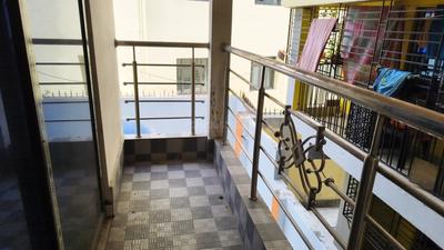 Balcony Image of 1215 Sq.ft 3 BHK Apartment / Flat for sale in Sapnil Residency, Baranagar Kolkata for Rs. 6400000