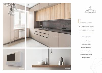 Kitchen Image of 395 Sq.ft 1 BHK Apartment / Flat for sale in Samarth Drushti Emerald, Ghatkopar East Mumbai for Rs. 10200000