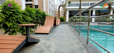 Balcony Image of 1165 Sq.ft 2 BHK Apartment / Flat for rent in Ramky One Krystal, Sheela Nagar Visakhapatnam for Rs. 23000